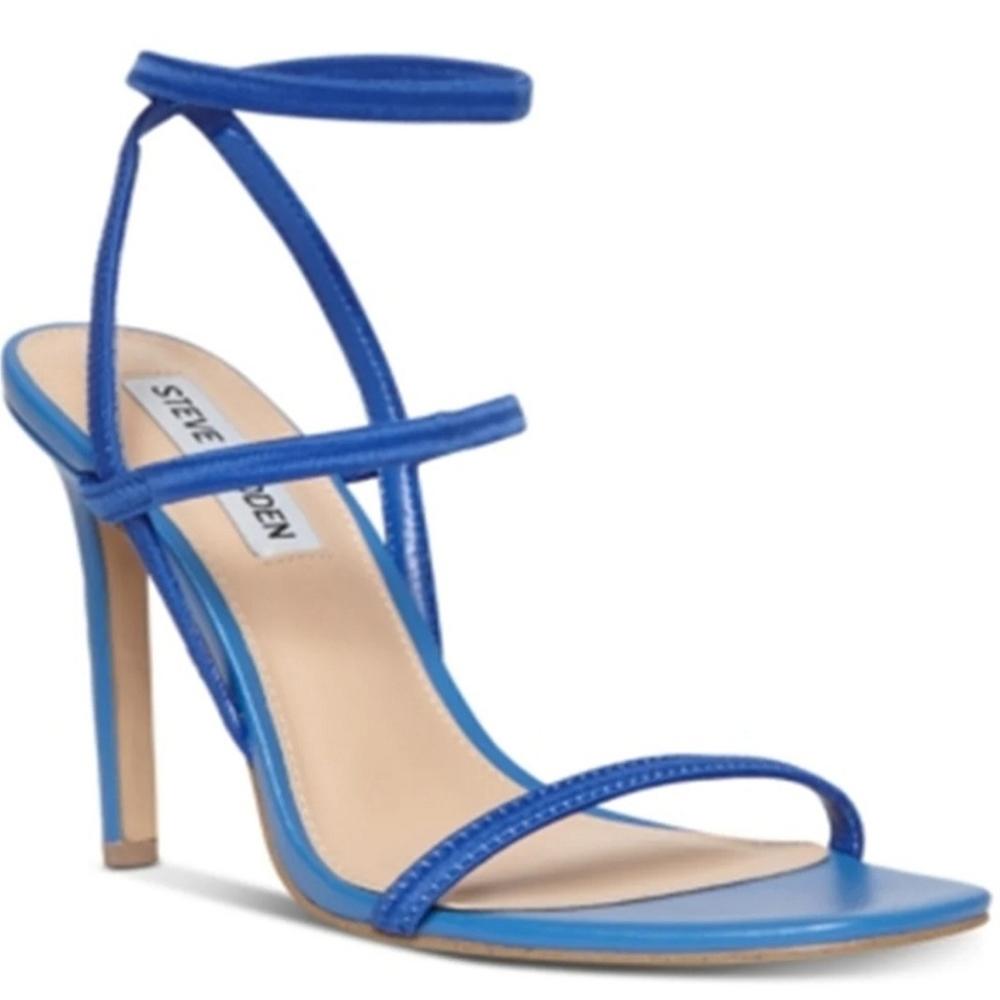 Steve Madden Nectur Heeled Sandal - Cobalt Blue